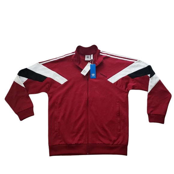 Men's Adidas Originals Palmeston Track Jacket Full Zip Medium DX2087 Colorblock - Picture 15 of 15